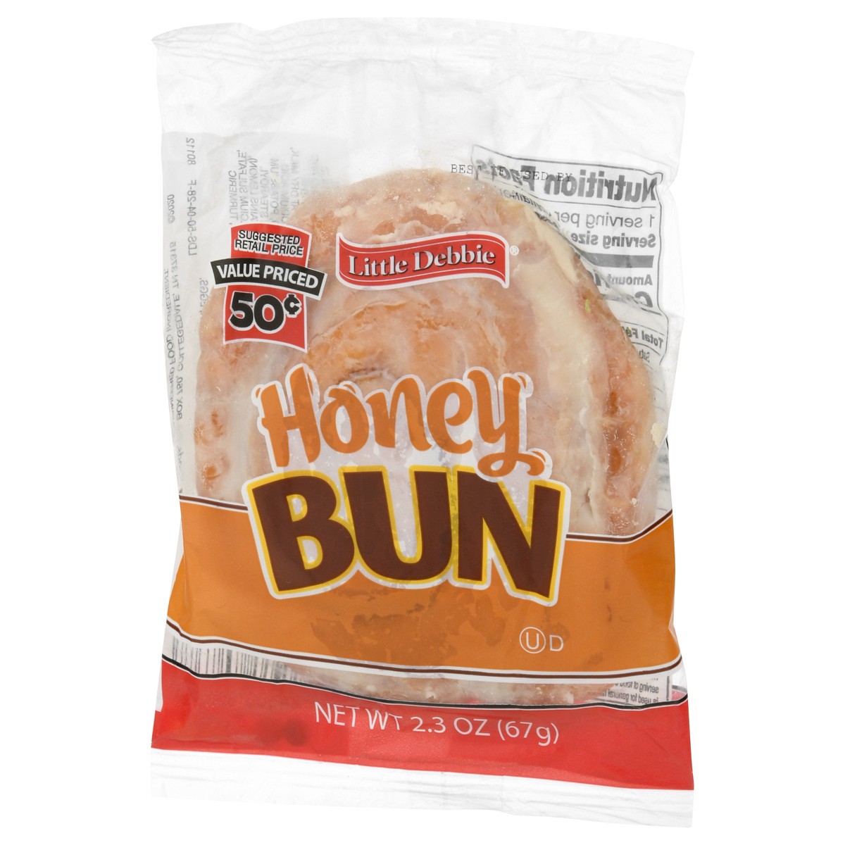 slide 3 of 13, Little Debbie Snack Cakes, Little Debbie Snack Honey Bun, 2.3 oz