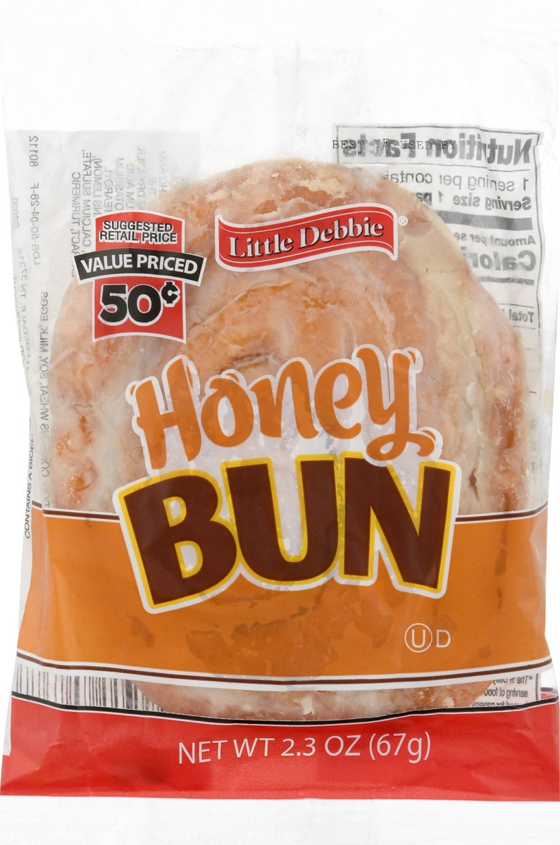 slide 7 of 13, Little Debbie Snack Cakes, Little Debbie Snack Honey Bun, 2.3 oz