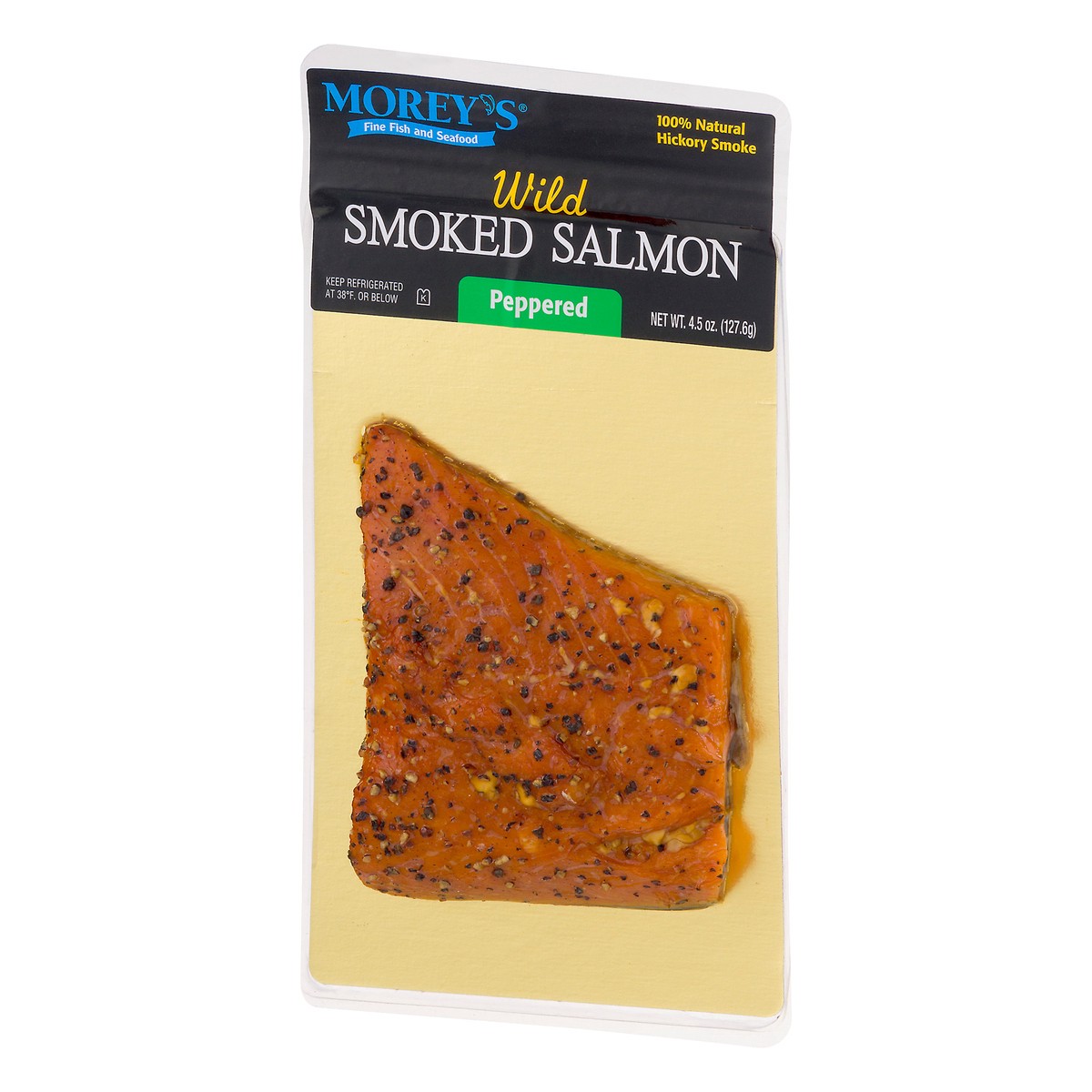 slide 9 of 12, Morey's Wild Peppered Smoked Salmon 4.5 oz, 4.5 oz