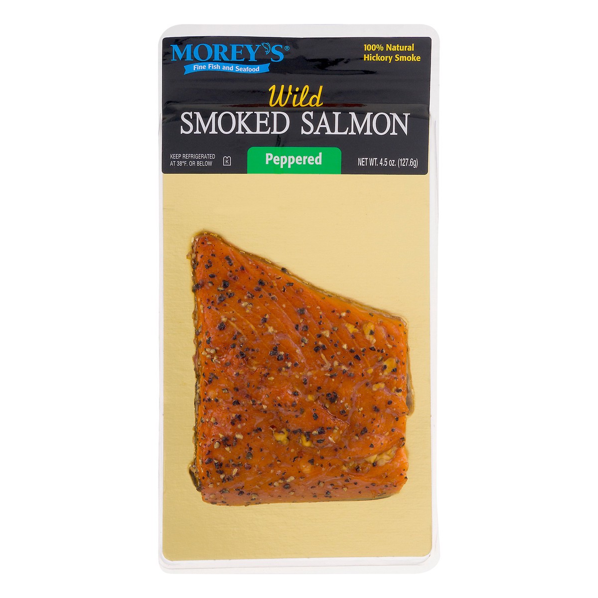 slide 5 of 12, Morey's Wild Peppered Smoked Salmon 4.5 oz, 4.5 oz