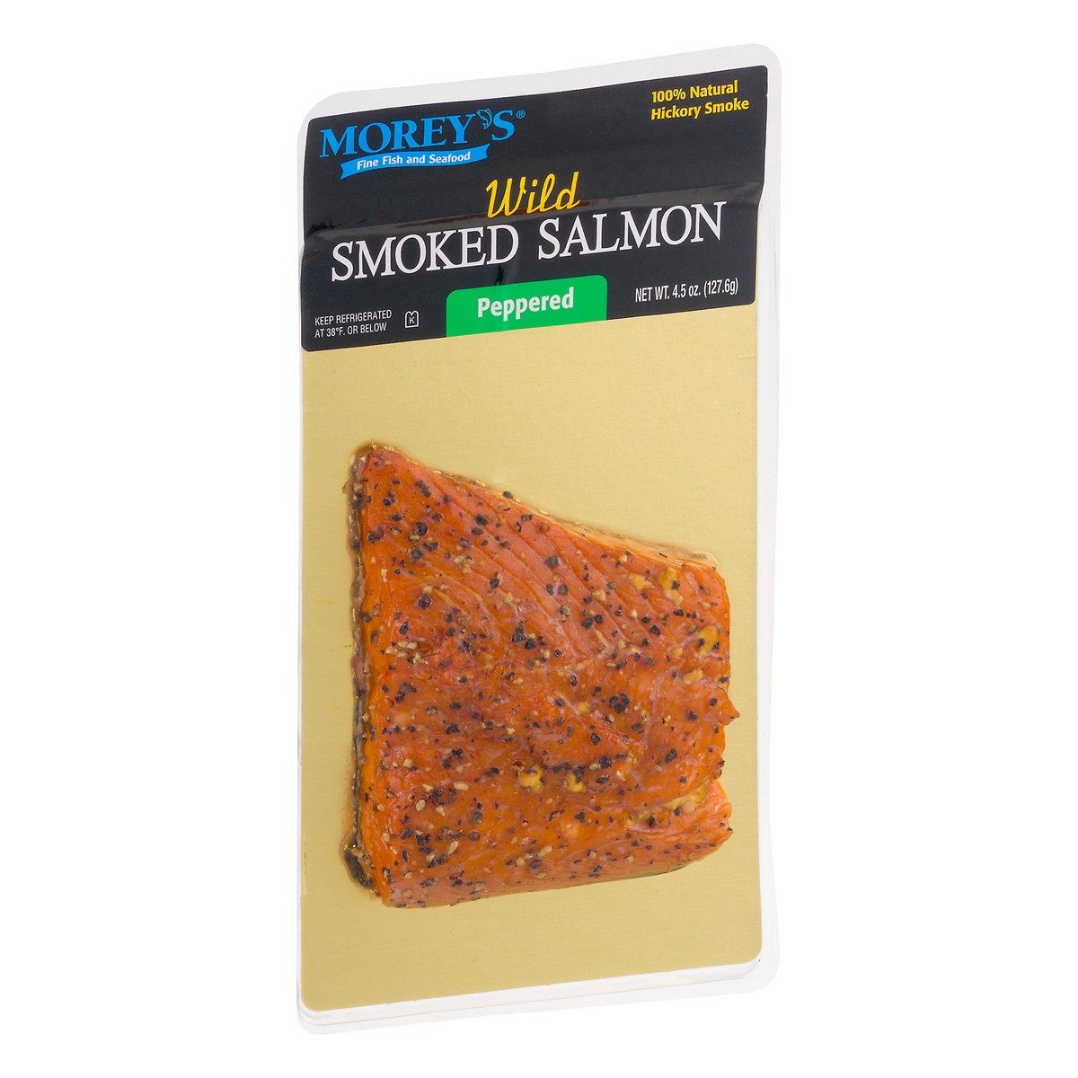 slide 10 of 12, Morey's Wild Peppered Smoked Salmon 4.5 oz, 4.5 oz