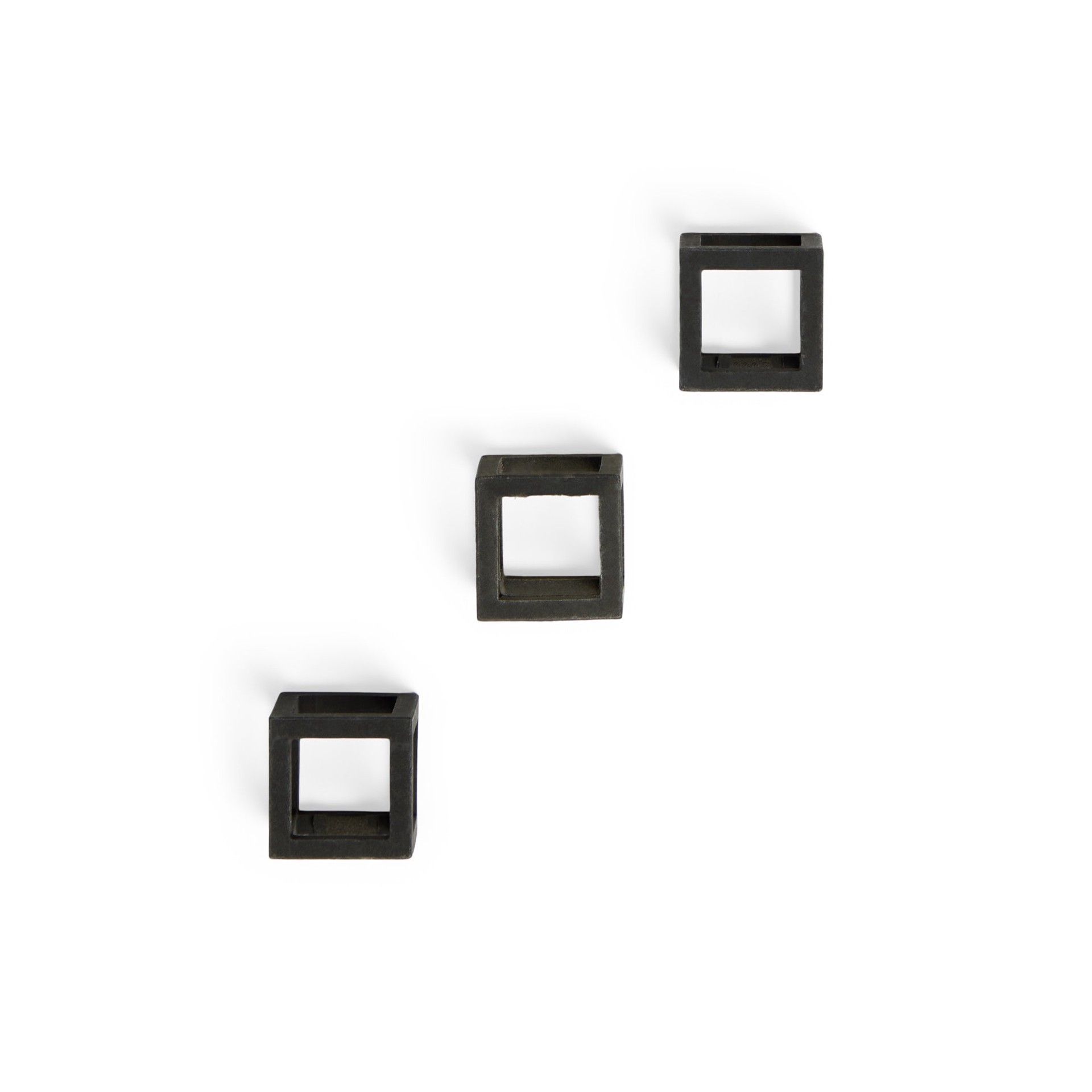 slide 1 of 1, Imagitarium Ceramic Cubes Shrimp Hideaway, X-Small, 3 Pack, 1 ct