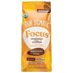 Four Sigmatic Focus Organic Whole Bean Dark Roast Coffee