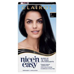 Clairol Nice 'n Easy 2 Black Permanent Hair Color