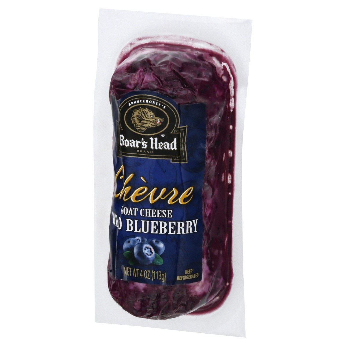 slide 6 of 9, Boar's Head Blueberry Goat Cheese, 4 oz