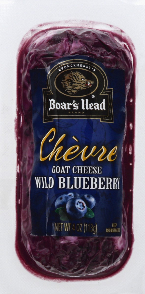 slide 3 of 9, Boar's Head Blueberry Goat Cheese, 4 oz