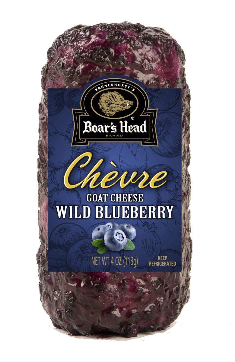 slide 1 of 9, Boar's Head Blueberry Goat Cheese, 4 oz