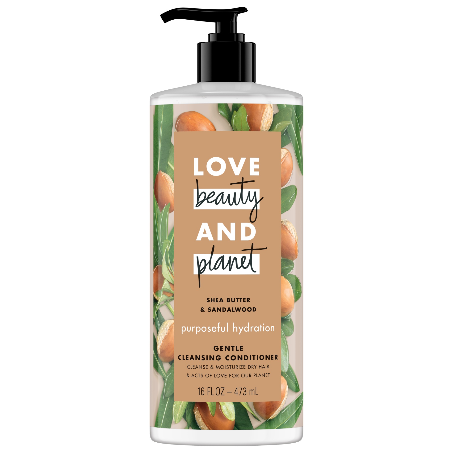 slide 1 of 4, Love Beauty and Planet Purposeful Hydration Cleansing Conditioner, 16 oz