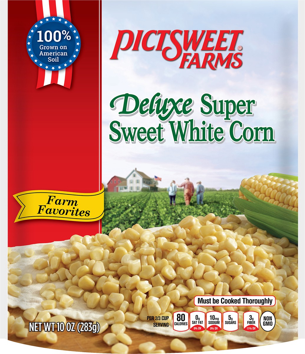 slide 3 of 4, Pictsweet Farm Favorite White Corn, 10 oz