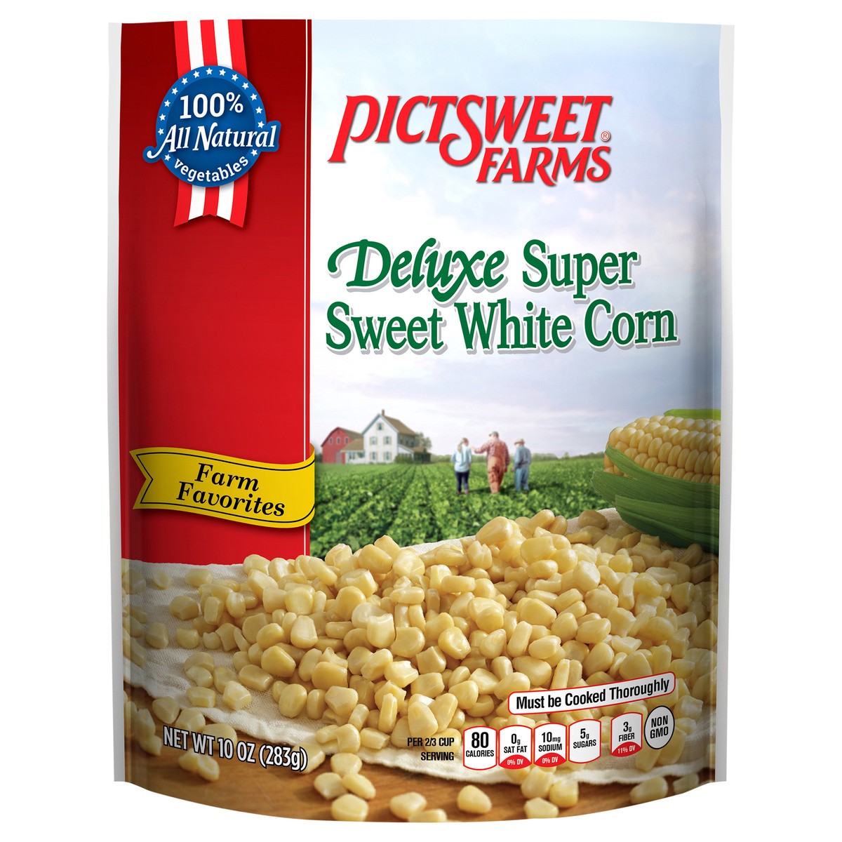 slide 1 of 4, Pictsweet Farm Favorite White Corn, 10 oz