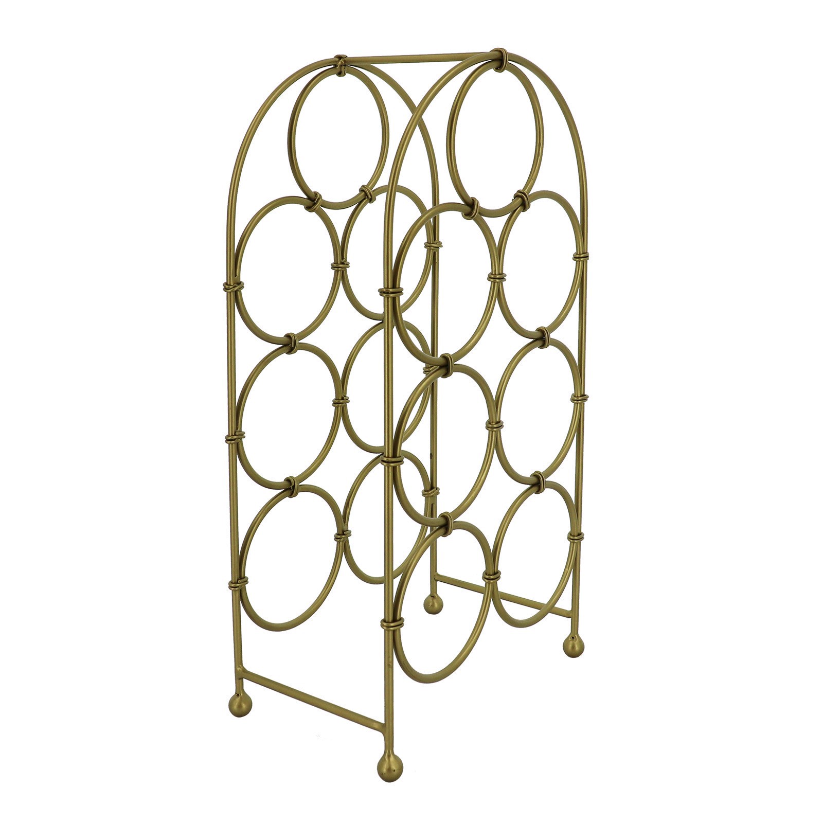 slide 2 of 3, 18" Metal Wine Holder By Ashland, 18 in