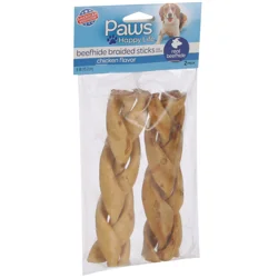 Paws Happy Life Paws Rawhide Chicken Brid Sticks