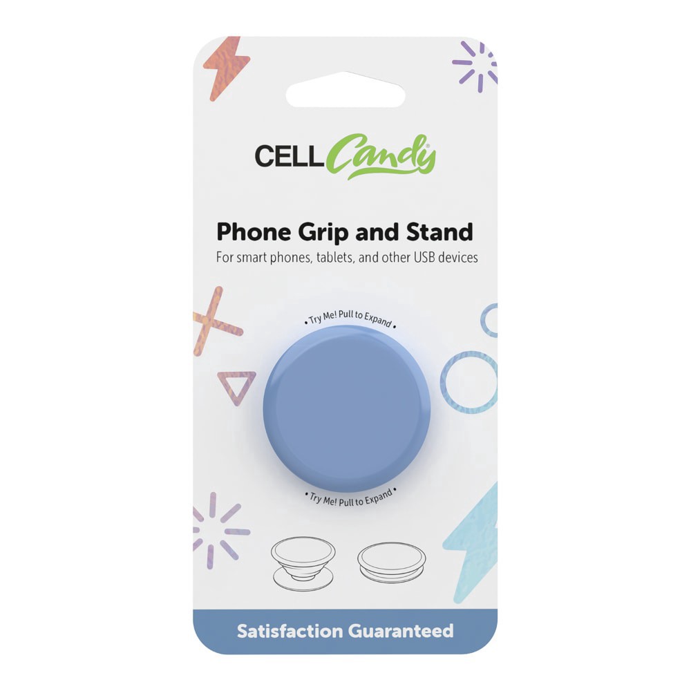 slide 1 of 1, CELLCandy® Collapsible Phone Grip - Powder Blue, 1 ct