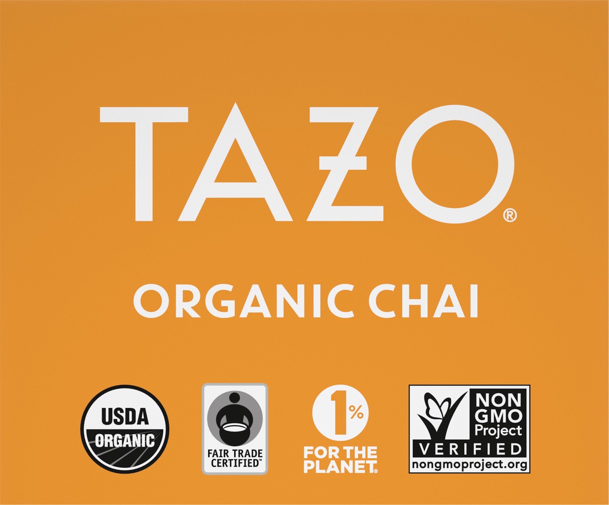 slide 2 of 4, TAZO TB ORG FT Chai 6 16ct, 16 ct