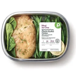 Publix Spinach & Feta Cheese-Stuffed Chicken - Meal For One