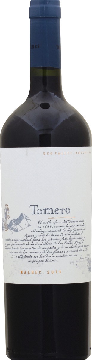 slide 2 of 2, Tomero Malbec 2016 12 Pack 750Ml Bottles, 12 ct; 750 ml