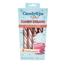 Gilliam Peppermint Sips Straws