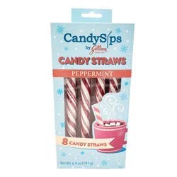 Gilliam Peppermint Sips Straws