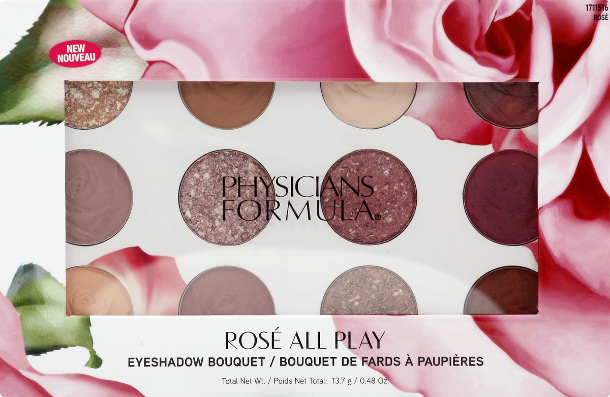 slide 3 of 9, Physicians Formula Rose All Play Eye Shadow Bouquet 13.7 g, 0.48 oz