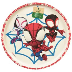 Zak Bamboo Fiber Plate Spiderman
