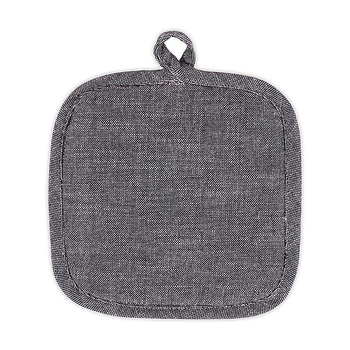 slide 1 of 8, Artisanal Kitchen Supply Pot Holder - Black, 1 ct