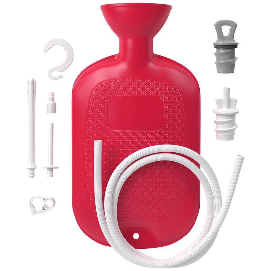 slide 2 of 2, Walgreens Combination Douche Enema & Water Bottle System, 1.75 qt