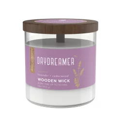Candle-Lite Essential Elements Wooden Wick Daydreamer Jar Candle