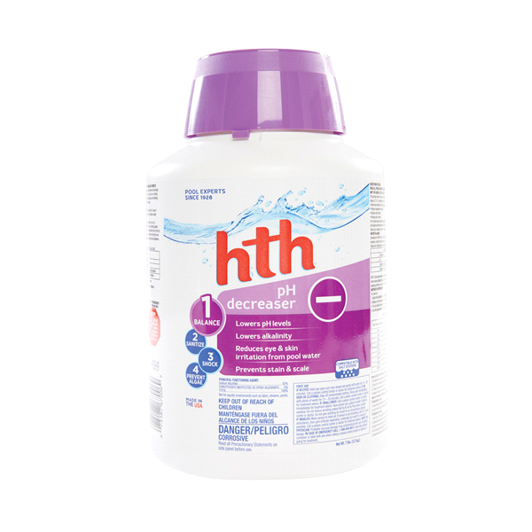 slide 1 of 1, hth pH Decreaser, 7 lb