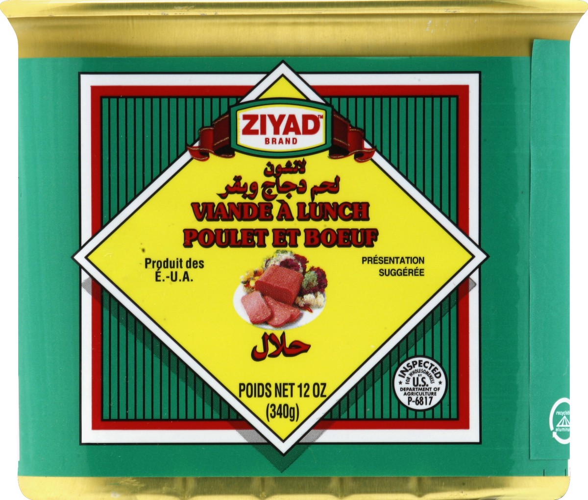 slide 2 of 5, Ziyad Chicken & Beef Luncheon Loaf, 12oz, 12 oz