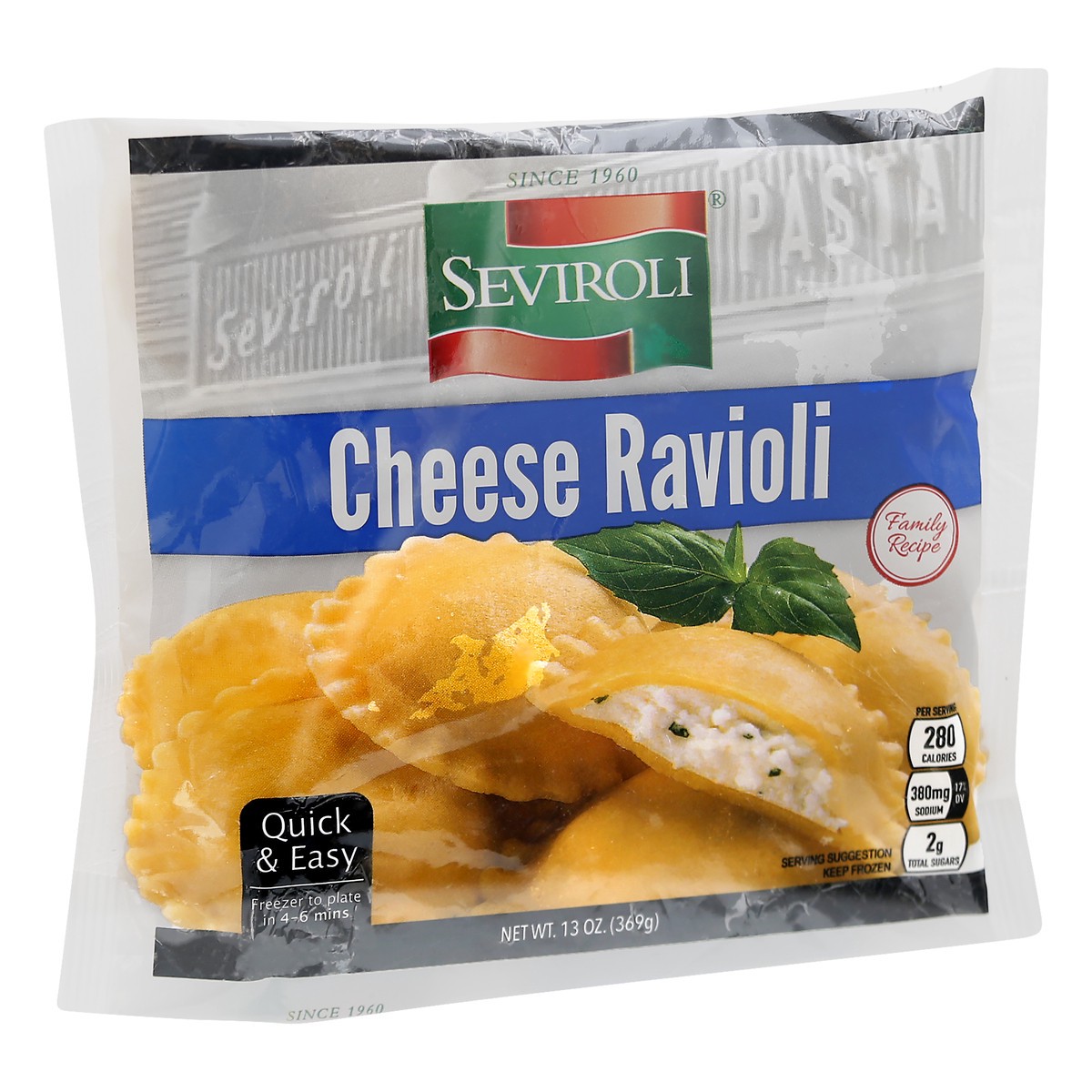 slide 2 of 10, Seviroli Large Ravioli / Cheese, 13 oz