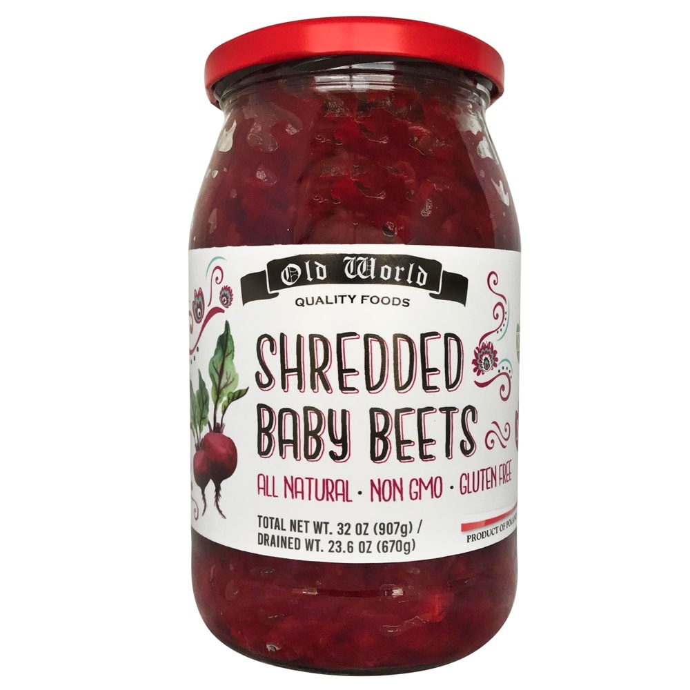 slide 1 of 1, Old World Shredded Baby Beets, 23.6 oz