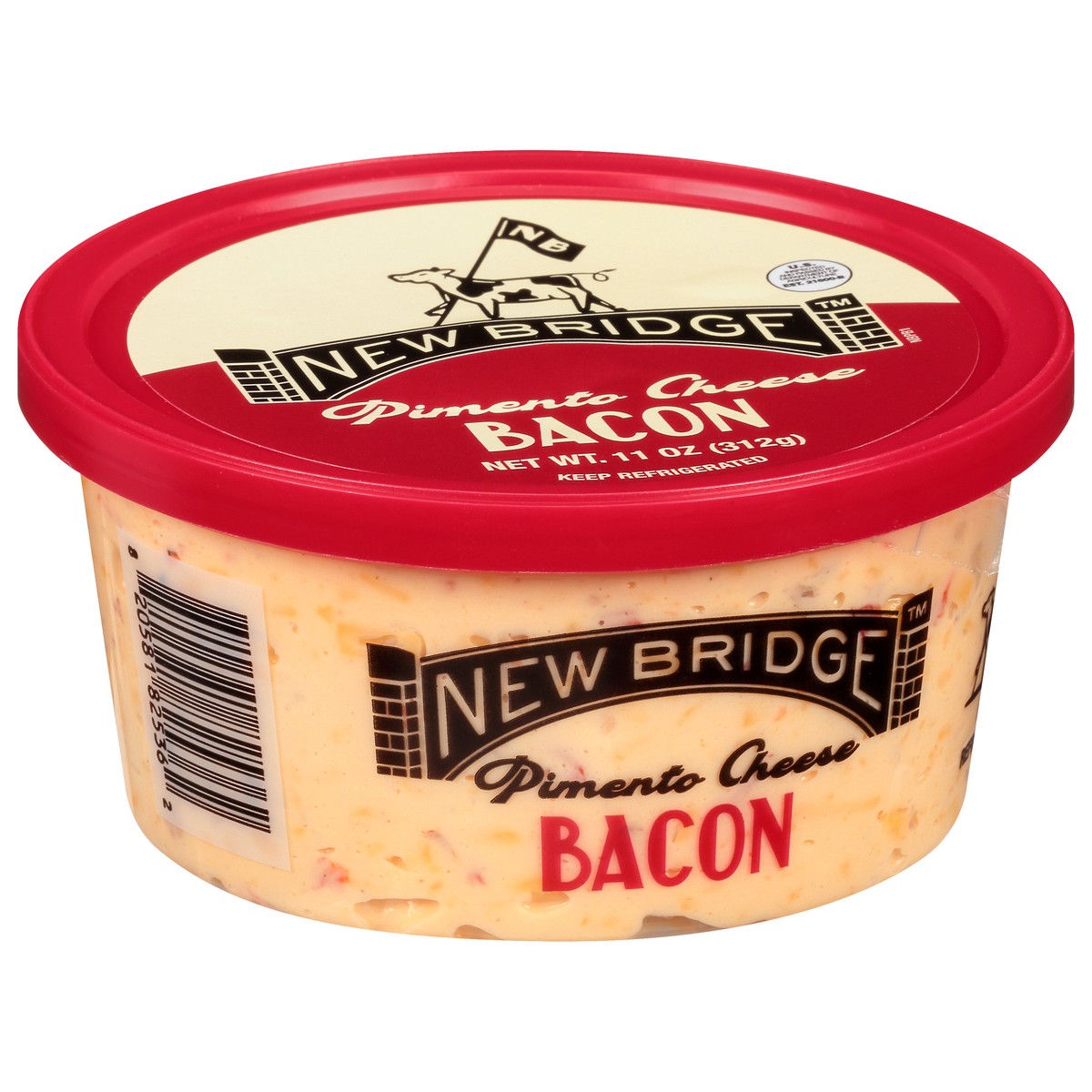 slide 7 of 9, New Bridge Pimento Cheese, 11 oz