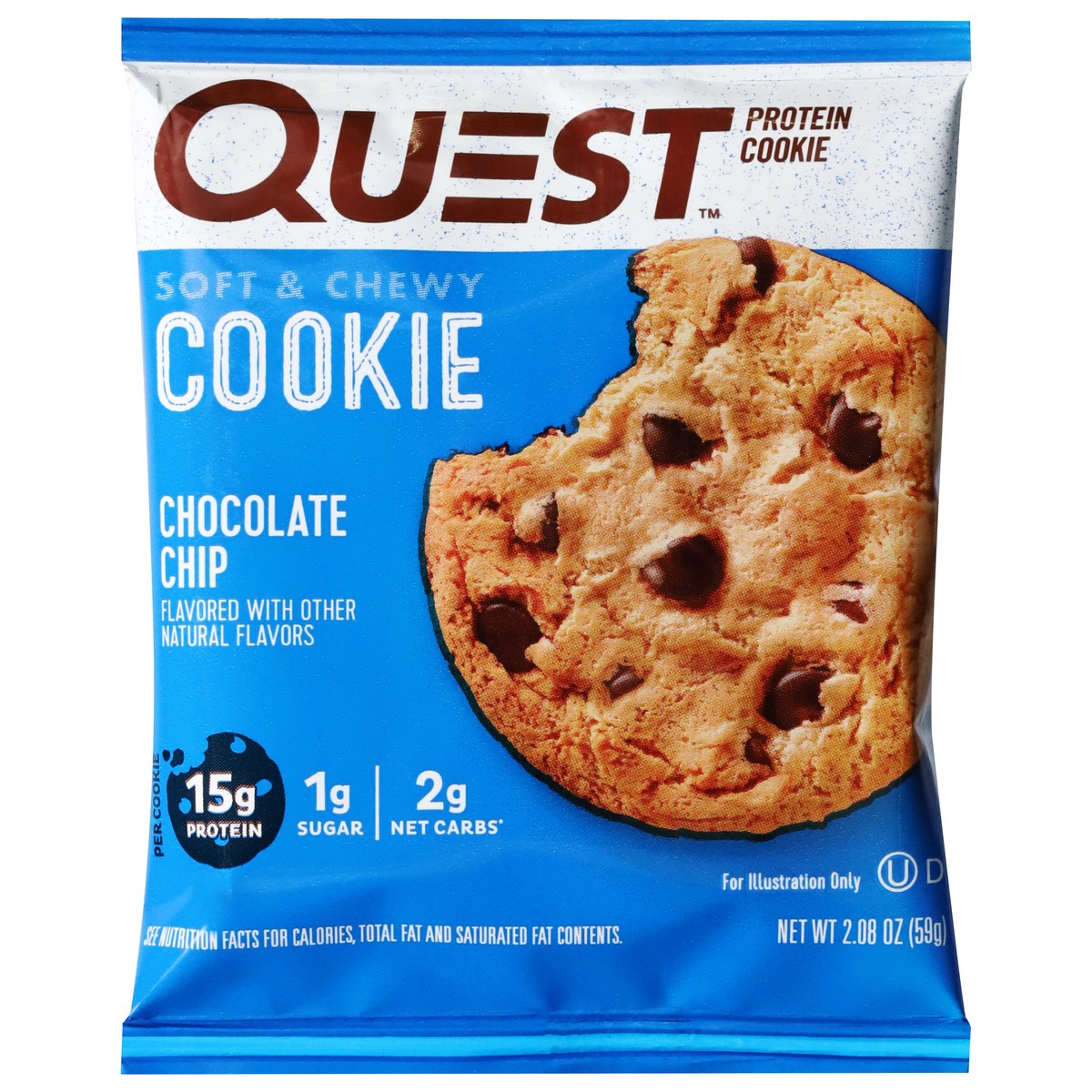 slide 1 of 9, Quest Protein Cookie, 2.08 oz