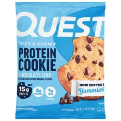 Quest Protein Cookie, Chocolate Chip, Soft & Chewy