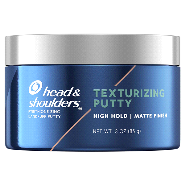 slide 1 of 1, Head & Shoulders High Hold Matte Finish Texture Putty, 3 oz