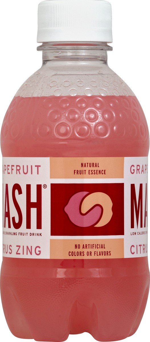 slide 2 of 4, MASH Grapefruit Citrus Zing Sparkling Fruit Drink 16 fl oz, 20 fl oz