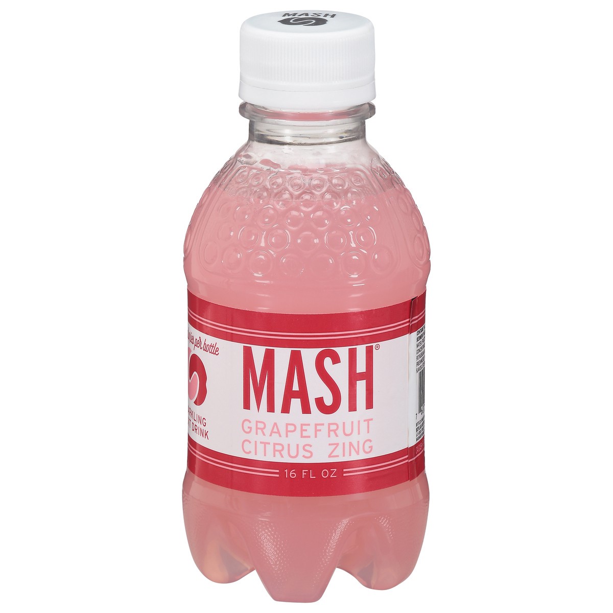 slide 1 of 4, MASH Grapefruit Citrus Zing Sparkling Fruit Drink - 16 fl oz, 20 fl oz