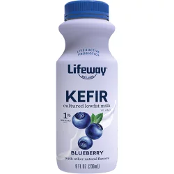 Lifeway Keifir Blueberry Cultured Lowfat Milk Smoothie