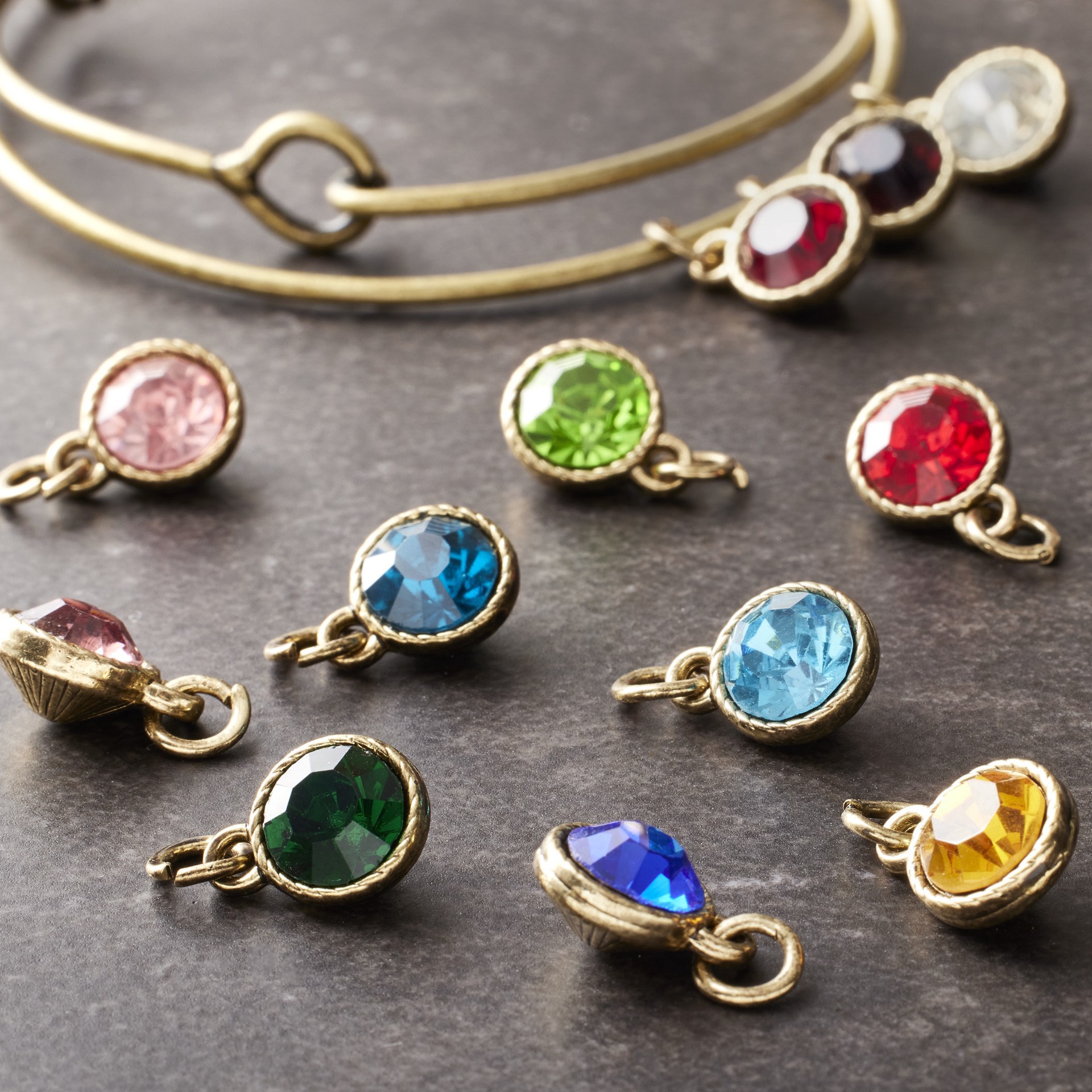 slide 2 of 2, Dangling Crystal Charm Set By Bead Landing, 1 ct