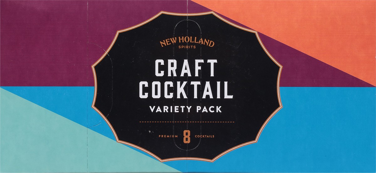 slide 7 of 12, New Holland Spirits Craft Cocktail Variety Pack 8 - 12 fl oz Cans, 8 ct
