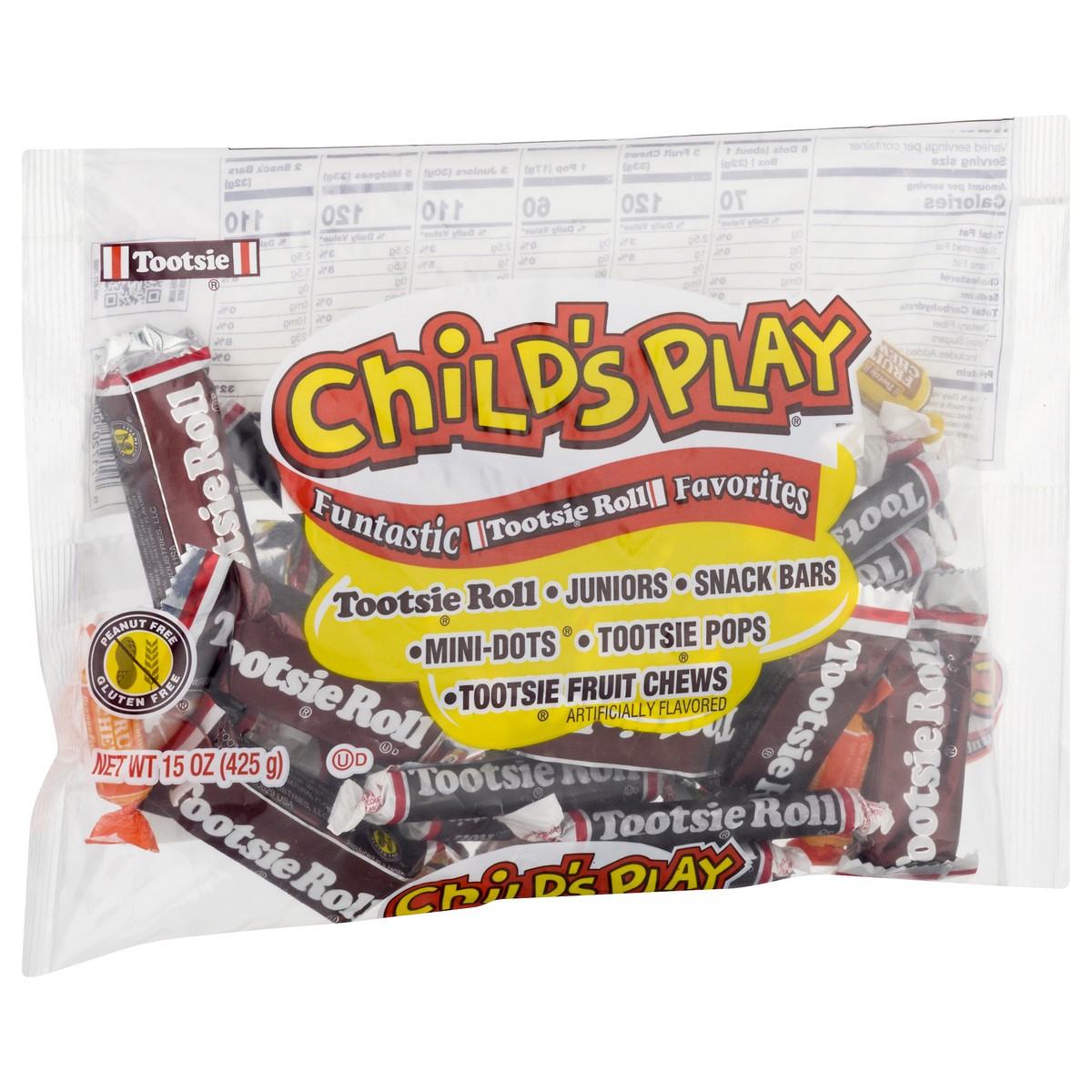 slide 9 of 12, Tootsie Child's Play Funtastic Favorites Toostie Roll 15 oz, 15 oz