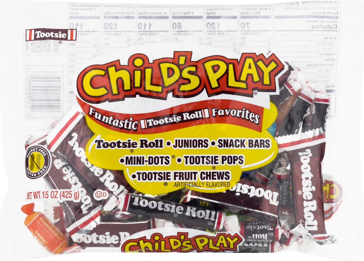 slide 1 of 12, Tootsie Child's Play Funtastic Favorites Toostie Roll 15 oz, 15 oz