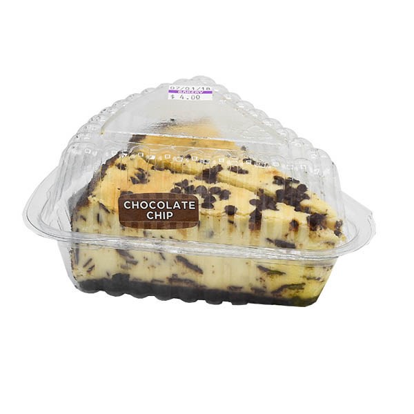 slide 1 of 1, Weis Quality Chocolate Chip Cheesecake Slices, 2 ct