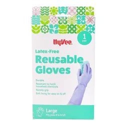 Hy-Vee Latex-Free Reusable Gloves