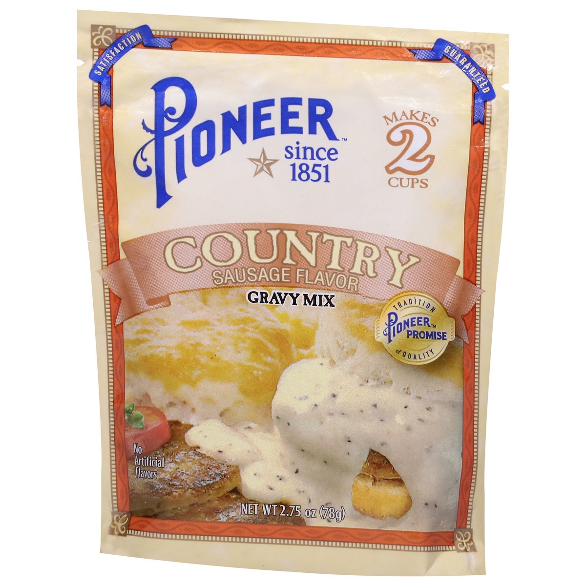 slide 2 of 14, Pioneer Country Sausage Flavor Gravy Mix 2.75 oz, 2.75 oz