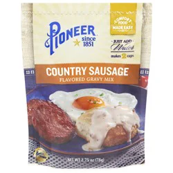 Pioneer Country Sausage Flavor Gravy Mix 2.75 oz