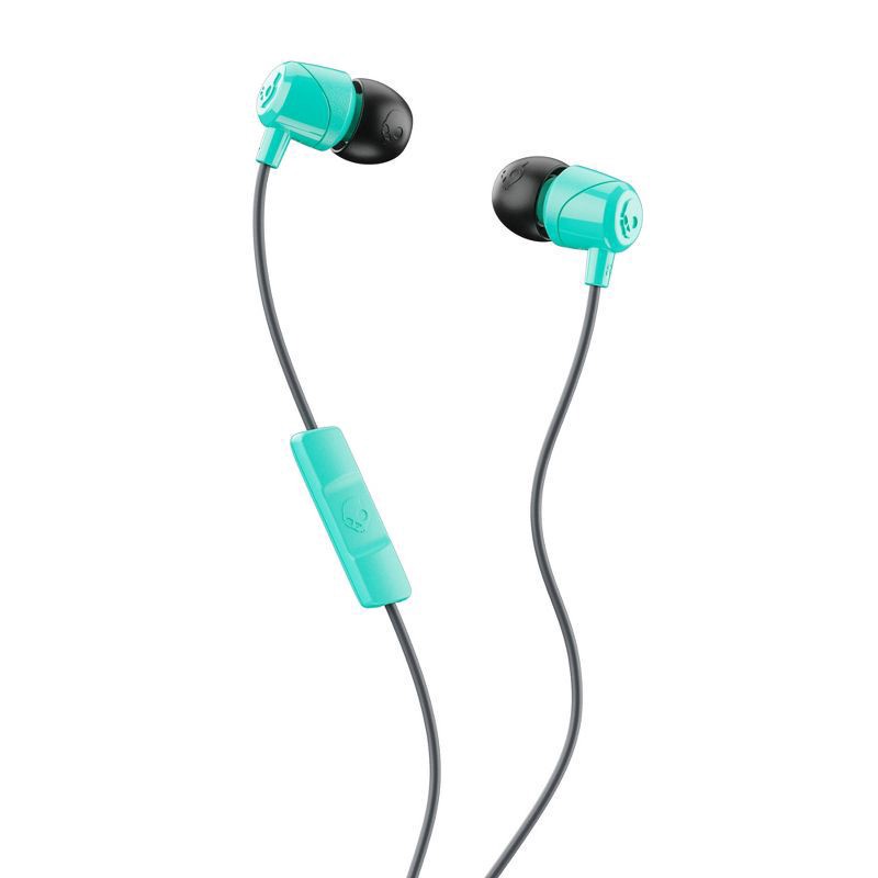 slide 1 of 2, Skullcandy Jib Wired Earbuds - Teal, 1 ct