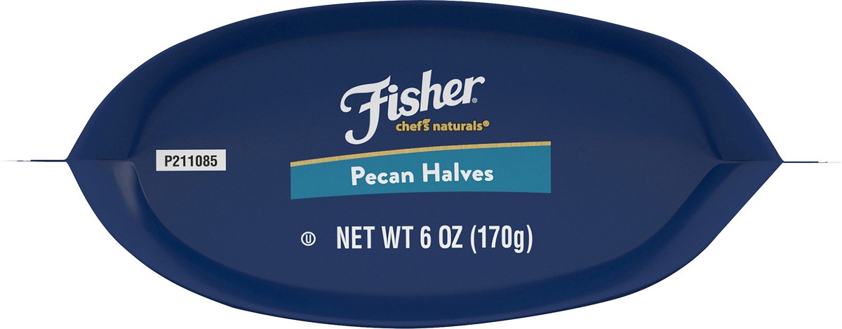 slide 4 of 9, FISHER Chef's Naturals Pecan Halves, 6 oz, Naturally Gluten Free, No Preservatives, Non-GMO, 6 oz