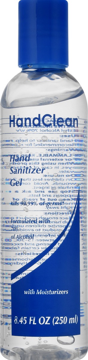 slide 10 of 11, HandClean Gel with Moisturizers Hand Sanitizer 8.45 oz, 8.45 oz