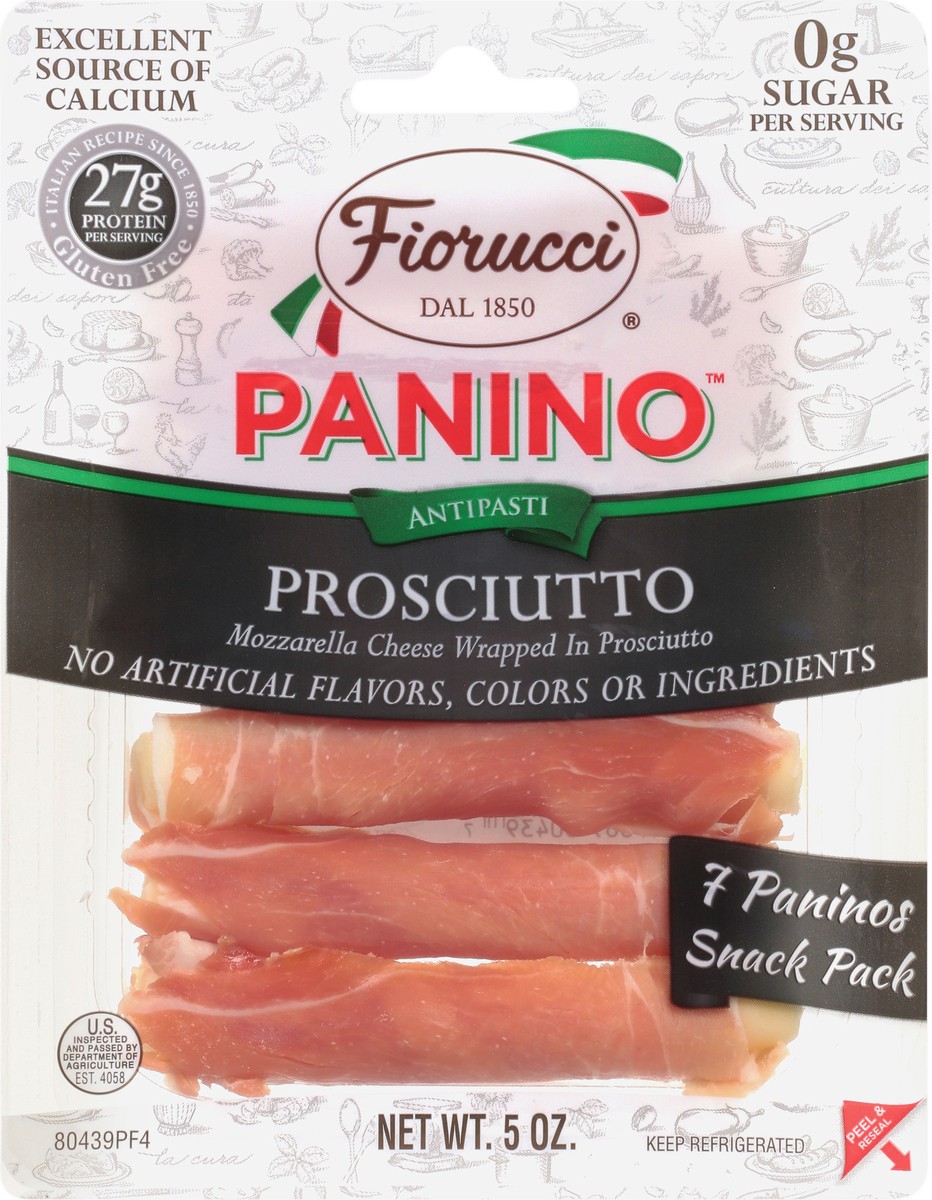 slide 6 of 14, Fiorucci Panino Antipasti Prosciutto 5 oz, 5 oz